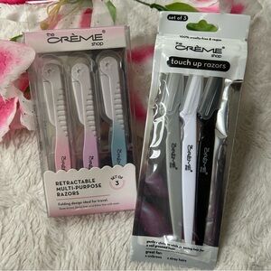The Crème Shop Multi-Purpose Razors - Pink, Blue, White